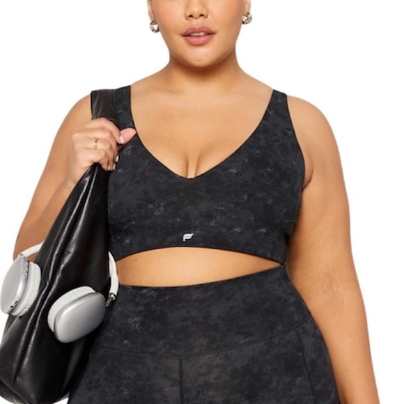 Fabletics PureLuxe Longline Low Impact Sports Bra - Picture 1 of 6